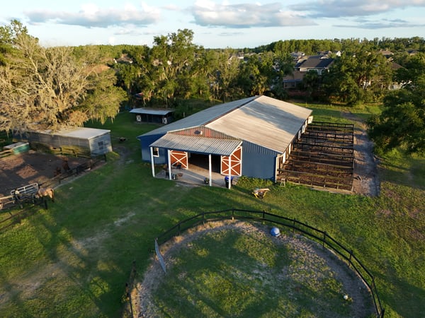 Horse Ranch Stable Photo Side